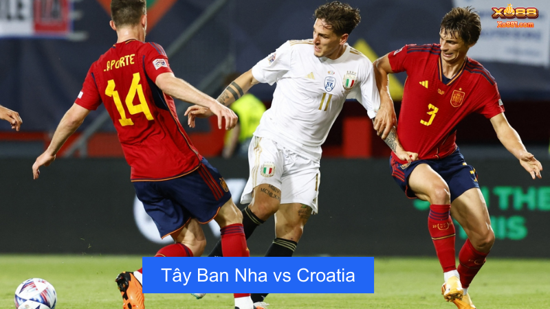 Nhận định trước trận đấu đội tuyển Tây Ban Nha vs Croatia