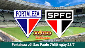 Phân tích kèo vàng Fortaleza vs Sao Paulo 7h30 ngày 28/7 cùng xo881