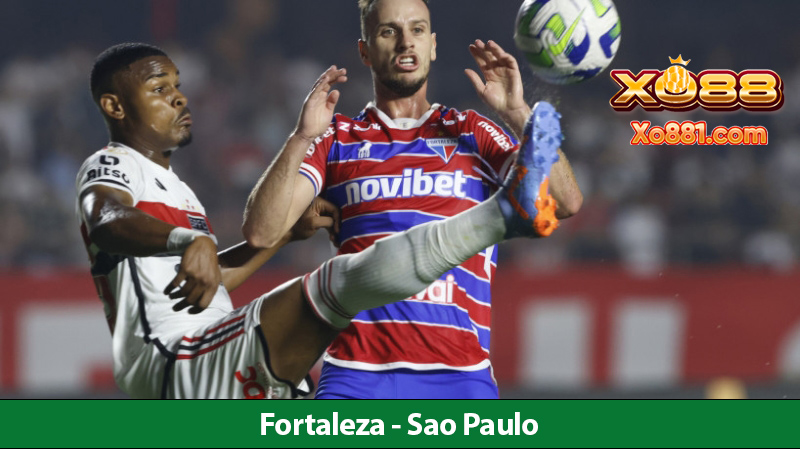 Phân tích kèo vàng Fortaleza vs Sao Paulo 7h30 ngày 28/7 cùng xo881