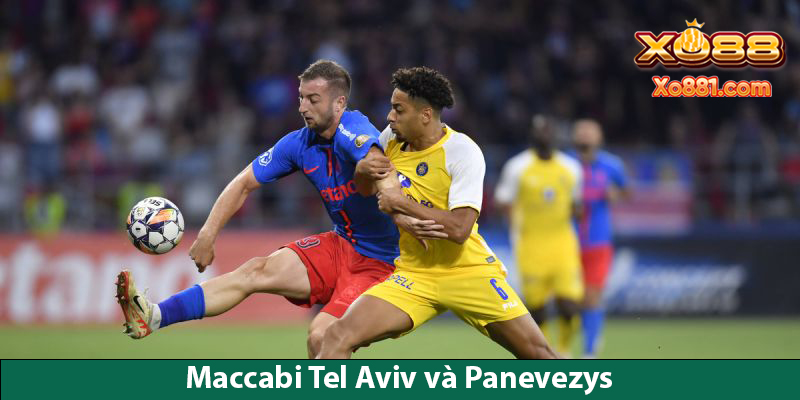 Kèo hay trận Maccabi Tel Aviv vs Panevezys 1h30 ngày 16/8 cùng xo881