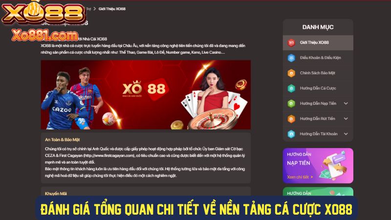 Tìm hiểu chi tiết về nền tảng trực tuyến XO88